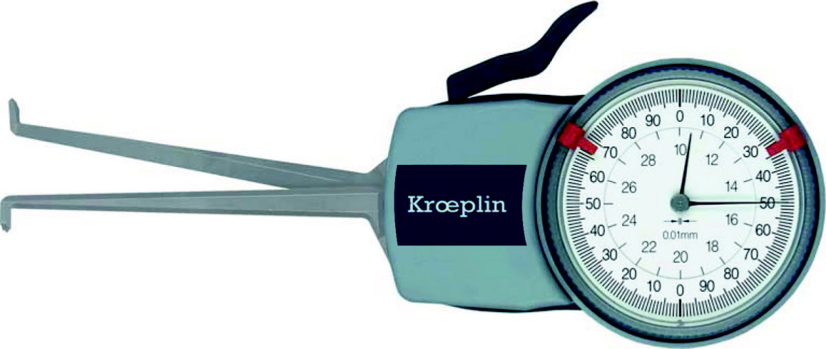 Palpeur Kroeplin / Intertest | IP65 | Tailles au choix jusqu'à 100 mm