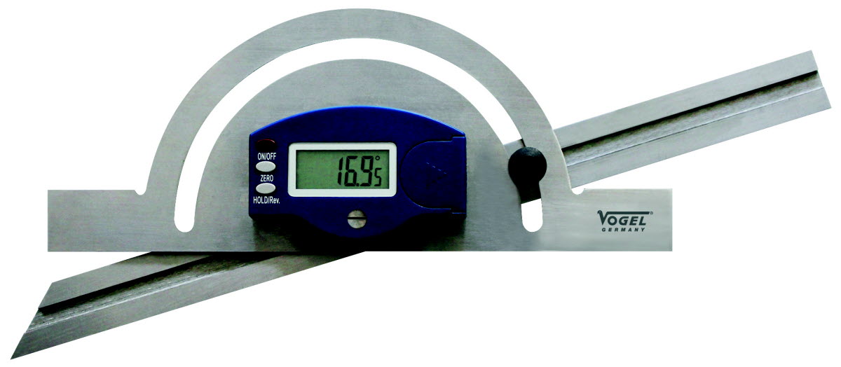 Rapporteur D'angle Numérique NEDO - Longueur 600 Mm, Mesure 0-355°, écran Rétroéclairé, Qualité Professionnelle