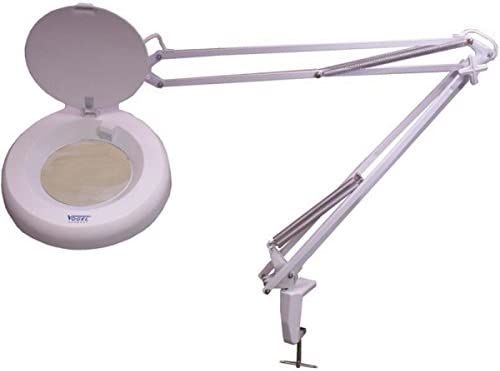 Lampe loupe LED RS PRO 3 dpt, 12 dpt 100mm 2W avec fiche Européenne et